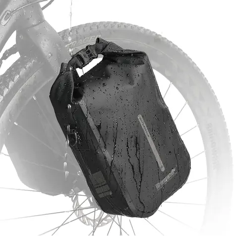 Rhinowalk RK406 Taška na bicykel na vidlici 6l čierna