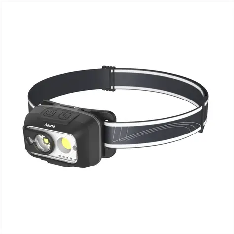 HAMA HL500-C LED čelovka čierna / nabíjacia / 500 lm / 110 m / IP44