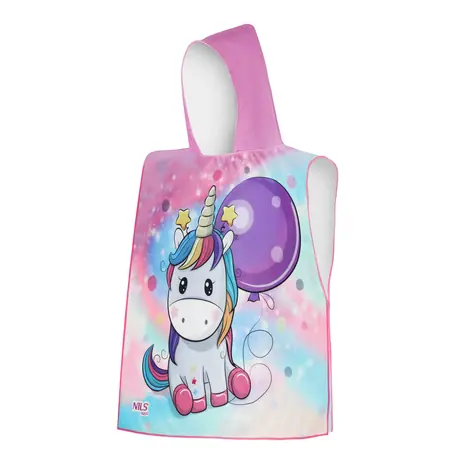 NILS aqua NAR20 Uterák - pončo z mikrovlákna Unicorn