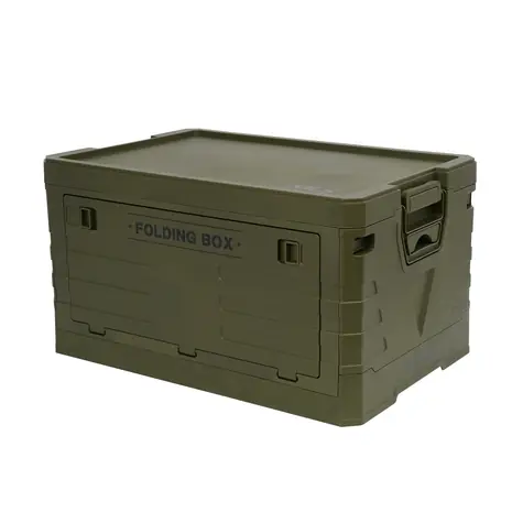 NILS Camp NCB4004 Skladací box s vekom 50L zelený