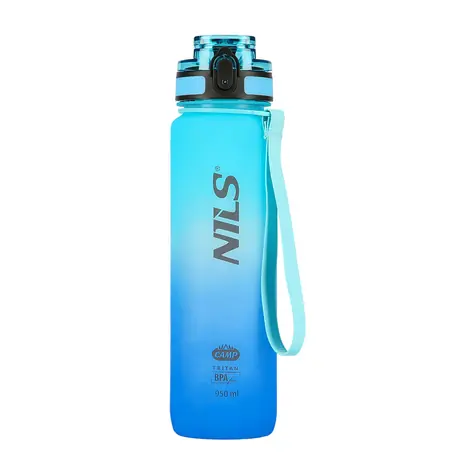 NILS Camp NCD04 Tritánová fľaša na pitie 950 ml modrá