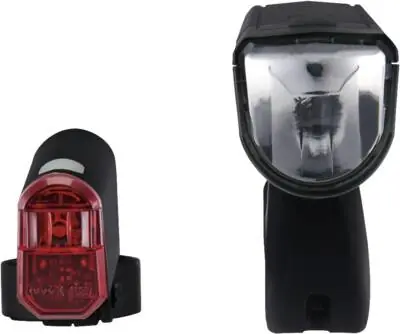 HAMA 185838 cyklo set predné a zadné LED svetlo / Batériové / StVZO certifikácia