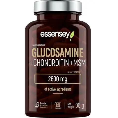 Trec Nutrition ESSENSEY Chondroitín + Glukosamín + MSM - 120 kapsúl
