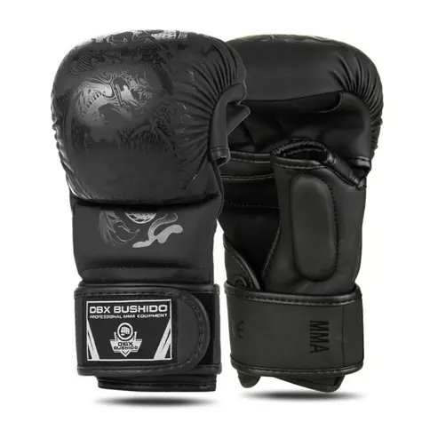 BUSHIDO BLACK DRAGON VEL.XL MMA RUKAVICE DBX 