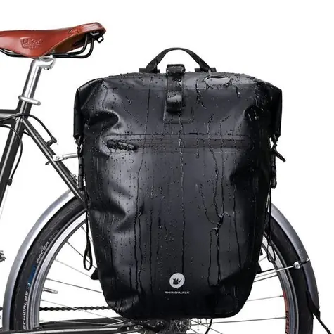 Rozbalené - Rhinowalk X21669 Taška na bicykel pod sedlo na nosič 27L / rozbalené