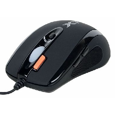 A4tech myš X-710BK, OSCAR Game Optical mouse, 2000DPI, čierna, USB