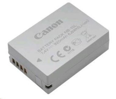 Batéria Canon NB-10L / akumulátor / LI-ION / 920mAh / šedá / pre SX40 HS