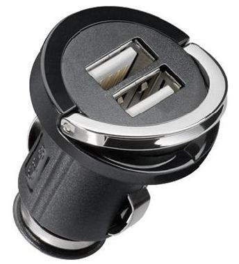 Cabstone Napájací 12-24V autoadaptér na 2xUSB 2.1A s nízkym profilom