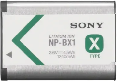 Batéria SONY NP-BX1 / akumulátor / LI-ION / 1240 mAh / šedá