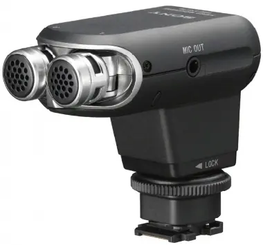 SONY ECM-XYST1M / Stereofónny mikrofón pre Cam/Nex/Alpha / čierny