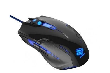 E-BLUE myš Auroza G / optická / drôtová / USB / 6 tlačidiel + koliesko / 3000 dpi / čierna