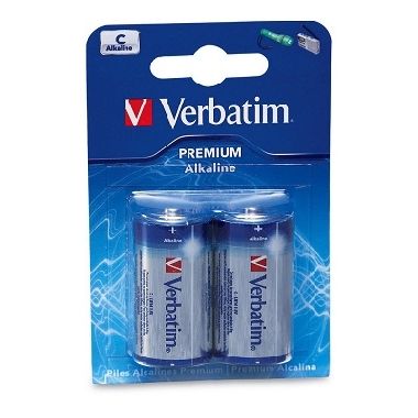 Verbatim batéria C Alkaline / 1.5 V / 2 ks / blister