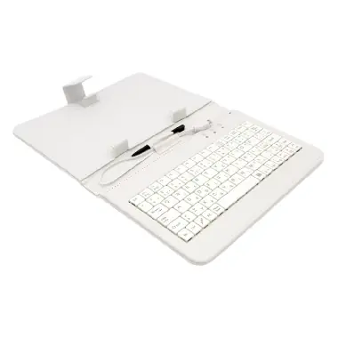 Airen AiTab Leather Case 1 púzdro pre 7" tablet biela / s USB klávesnicou / CZ / SK
