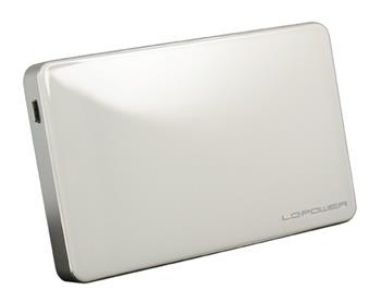 LC Power LC-25U3W Elektra box pre 2.5" HDD SATA / USB 3.0 / Biely