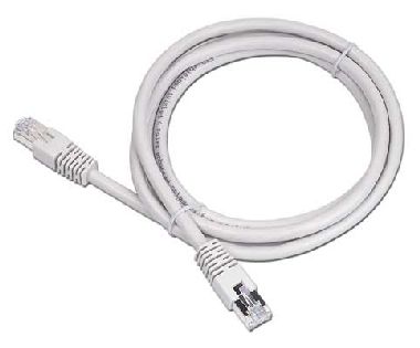 Gembird UTP CAT5E 50m / patch kábel / s ochranou / šedá