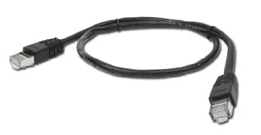 Gembird FTP CAT5E 0.5m čierna / patch kábel / tienený s ochranou a opletením
