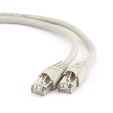 Gembird FTP CAT6 10m / patch kábel / tienený s ochranou / šedá