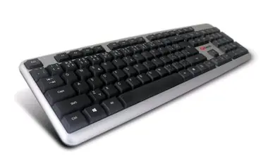 C-TECH KB-102 slim klávesnica / CZ/SK / USB / strieborná