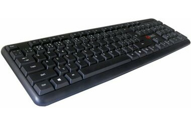 C-tech KB-102 slim klávesnica čierna / CZ SK / USB
