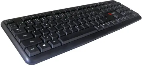 C-tech KB-102 slim klávesnica čierna / CZ SK / USB