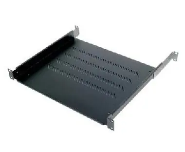 Triton Polička s perforáciou 1U/350mm (RAB- UP-350-A1) / max.nosnosť 40kg