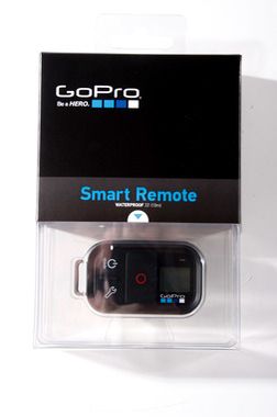 GoPro SMART Remote / diaľkový ovládač pre kamery GoPro do 180 m / čierna