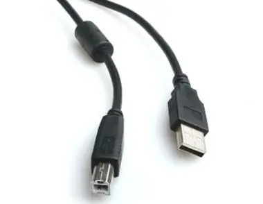 Gembird USB 2.0 kábel AB 1.8 m čierna