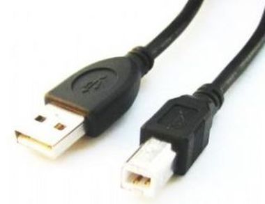 Gembird USB 2.0 kábel AB 4.5 m čierna