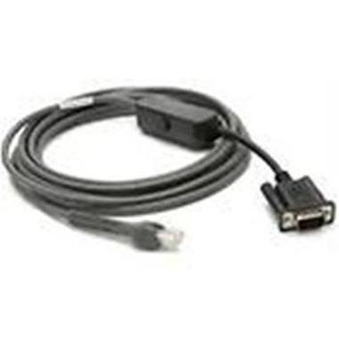 Zebra kábel sériový / RS232 (DB9F) / 2m / rovný