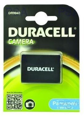DURACELL Batéria - DR9940 pre Panasonic DMW-BCG10 / čierna / 850 mAh / 3.7V