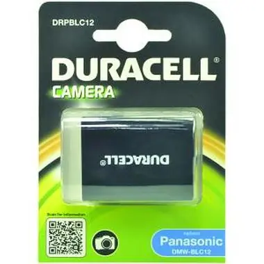 DURACELL Batéria - DRPBLC12 pre Panasonic DMW-BLC12 / čierna / 950mAh / 7.4V