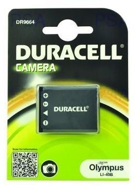 DURACELL Batéria - DR9664 pre Olympus/Nikon NP-45 / čierna / 630 mAh / 3.7V