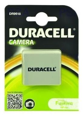 Duracell Batéria - DR9618 pre Fujifilm NP-40 / šedá / 650 mAh / 3.7V