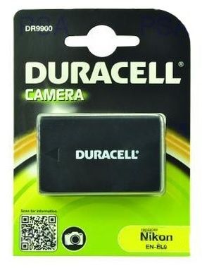 DURACELL Batéria - DR9900 pre Nikon EN-EL9 / šedá / 1050 mAh / 7.4V