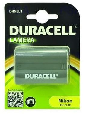 DURACELL Batéria - DRNEL3 pre Nikon EN-EL3 / čierna / 1400 mAh / 7.4 V