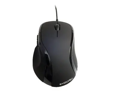 EVOLVEO Laserwire ML-507B / Myš / Laser / USB / 1600 dpi / 5 tlačidiel / Čierna