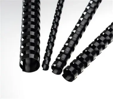 Fellowes Plastové chrbty 10 mm čierna
