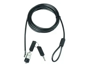 Dicota Lock Pro Single Versio - Bezpečnostný káblový zámok / 2 m / čierny