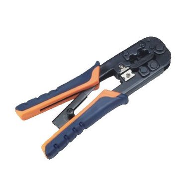 DATACOM Konektorovacie kliešte PROFI (NJNDTC1003) / 8P+6P OR/BL račňa / (RJ45/12/11)