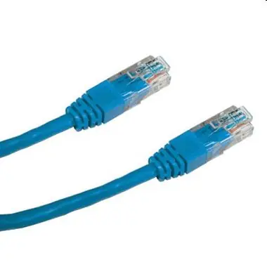 DATACOM Patch kábel UTP CAT6 (1107) 0.5m modrá
