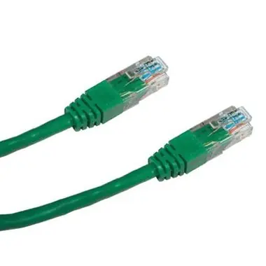 DATACOM Patch kábel UTP CAT5E 2m zelená