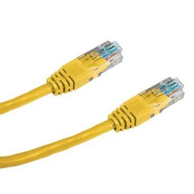 DATACOM Patch kábel UTP CAT5E 2m žltá