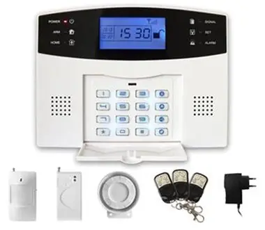 iGET SECURITY M2B Domácí alarm / GSM / 1x pohybové čidlo / 1x dveřní čidlo / 3x dálkový ovladač / 1x vnitřní siréna