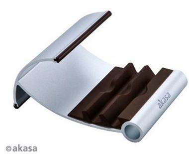 AKASA AK-NC054-BR Tablet and iPad stand / stojanček pre tablet aj iPad / tri sledovacie uhly / hnedý