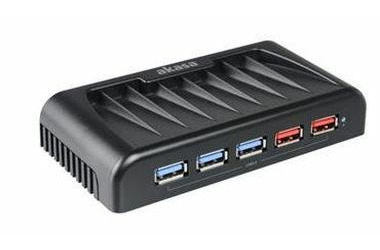 Akasa AK-HB-11BK / 7-portový externý USB 3.0 HUB