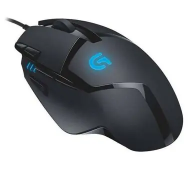 Logitech G402 Hyperion Fury / herná myš / USB / optický senzor / 4000dpi / 8 prog. tlačidiel