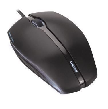 Cherry Gentix Illuminated čierna / myš / optická / 1000dpi / USB / s modrým podsvietením