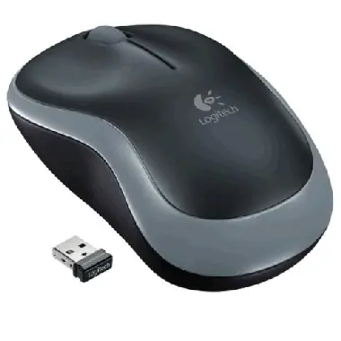 Bulk - Logitech myš Wireless Mouse M185 Swift Grey