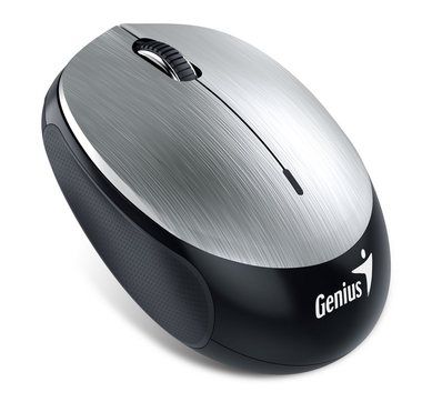 Genius NX-9000BT strieborná / Bluetooth 4.0 / 1200 dpi / bezdrôtová / dobíjacia batéria 