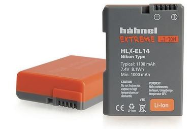 Hähnel EXTREME Li- ION HLX-EL14 / kompatibilná batéria Nikon EN-EL14/EL14a / 1100mAh / 7.4V / 8.1Wh